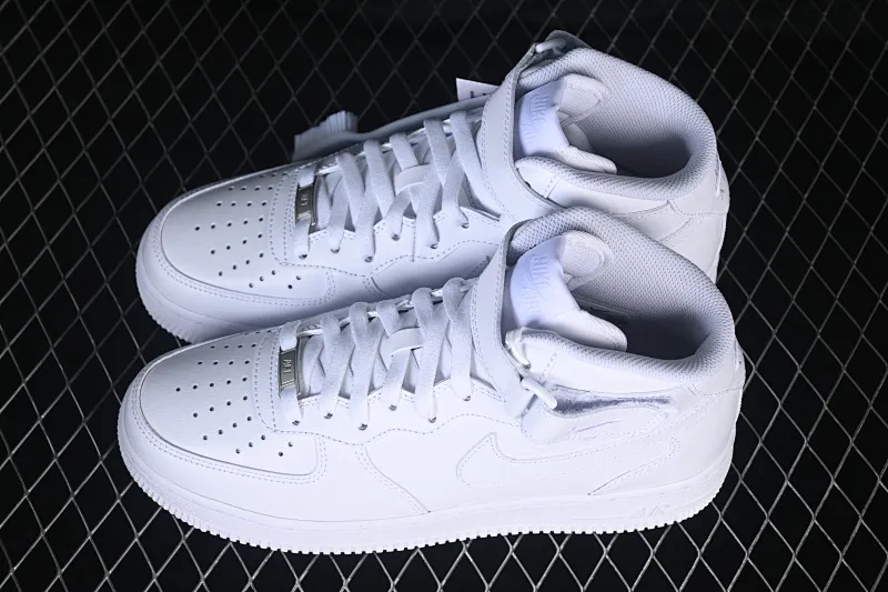All categories Nk Air Force 1 Air Force series Nk Air Force 1 Mid Air Force mid-top Nike Air Force 1'07 Mid all white Air Force 1 mid-top casual sneakers CW2289-111